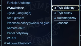 ASTON MARTIN polskie menu, polski lektor, zmiana regionu