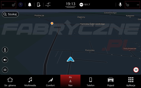 CHRYSLER UCONNECT 5 HARMAN BECKER 10,1" polskie menu, polski lektor, zmiana regionu