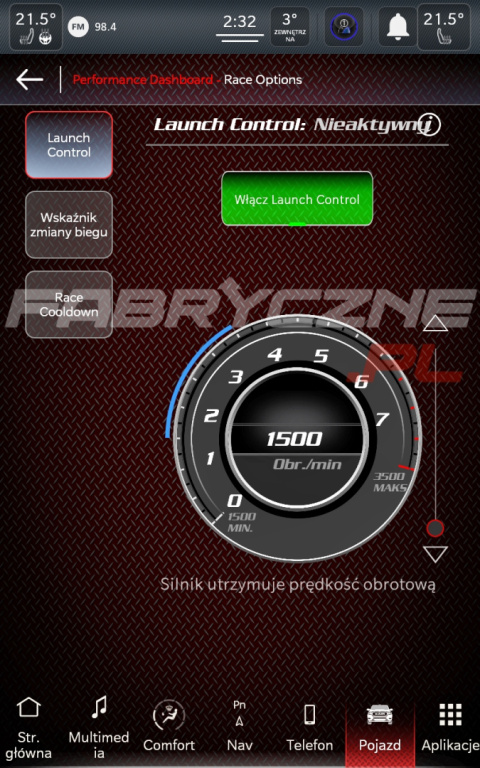 DODGE RAM UCONNECT 5 HARMAN BECKER 12,0" polskie menu, polski lektor, zmiana regionu