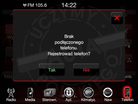 DODGE UCONNECT 8.4" HARMAN BECKER VP3 VP4 polskie menu, polski lektor, zmiana regionu