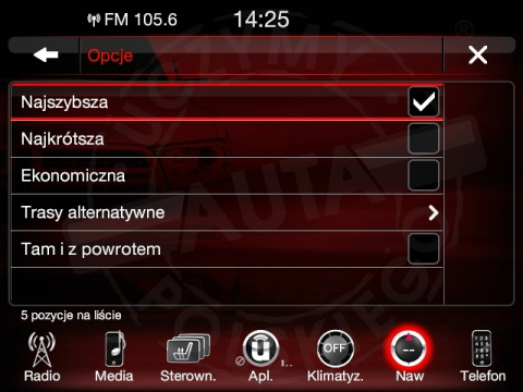 DODGE UCONNECT 8.4" HARMAN BECKER VP3 VP4 polskie menu, polski lektor, zmiana regionu