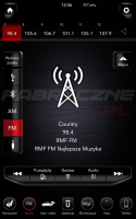 DODGE UCONNECT 12.0" 4C PANASONIC polskie menu, polski lektor, zmiana regionu
