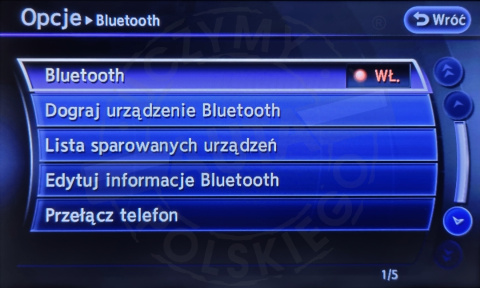 INFINITI X9HDD CONNECT PREMIUM polskie menu, polski lektor, zmiana regionu
