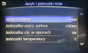 INFINITI IN TOUCH SD polskie menu, polski lektor, zmiana regionu