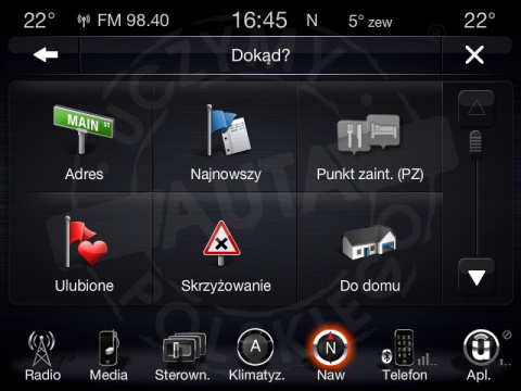JEEP UCONNECT 8.4" HARMAN BECKER VP3 VP4 polskie menu, polski lektor, zmiana regionu