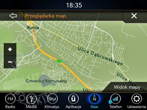 JEEP UCONNECT 8.4" PANASONIC VPR4 polskie menu, polski lektor, zmiana regionu,