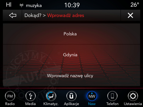 JEEP UCONNECT 8.4" PANASONIC VPR4 polskie menu, polski lektor, zmiana regionu,
