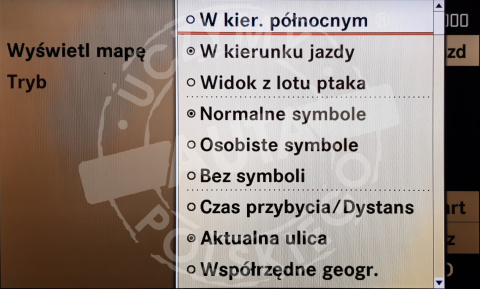 MERCEDES COMAND NTG 3.0 polskie menu, polski lektor, zmiana regionu