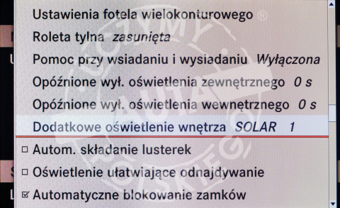 MERCEDES COMAND NTG 3.5 polskie menu, polski lektor, zmiana regionu