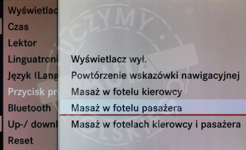 MERCEDES COMAND NTG 3.5 polskie menu, polski lektor, zmiana regionu