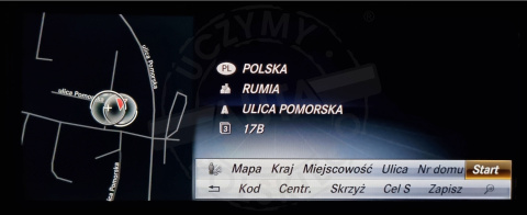 MERCEDES COMAND ONLINE NTG 5.0 polskie menu, polski lektor, zmiana regionu