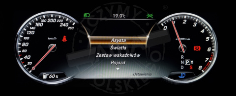 MERCEDES COMAND ONLINE NTG 5.0 polskie menu, polski lektor, zmiana regionu
