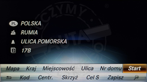 MERCEDES COMAND ONLINE NTG 5.0 polskie menu, polski lektor, zmiana regionu