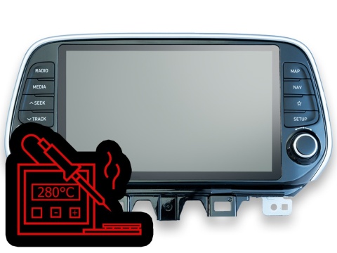 HYUNDAI TUCSON DISPLAY REPAIR SERVICE