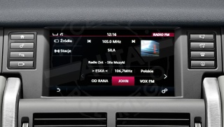 LAND ROVER INCONTROL TOUCH SD polskie menu, polski lektor, zmiana regionu
