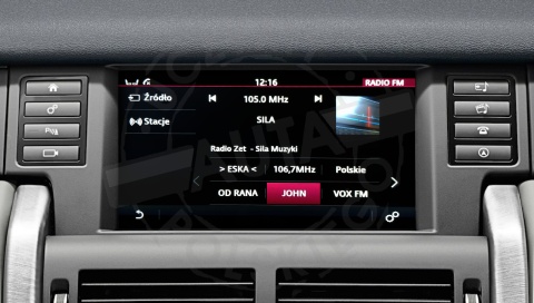 LAND ROVER INCONTROL TOUCH SD polskie menu, polski lektor, zmiana regionu
