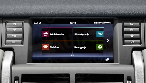LAND ROVER INCONTROL TOUCH SD polskie menu, polski lektor, zmiana regionu