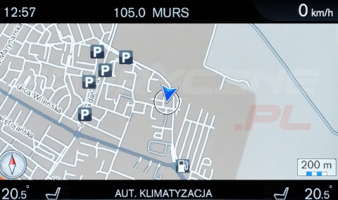 VOLVO SENSUS NAVIGATION (2014-2019) polskie menu, polski lektor, zmiana regionu