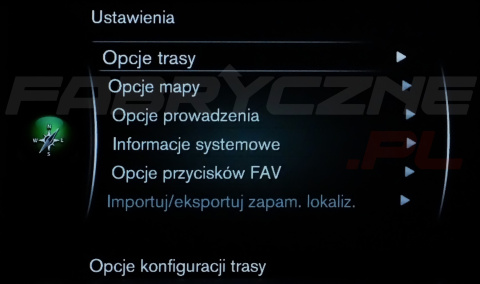 VOLVO SENSUS NAVIGATION (2014-2019) polskie menu, polski lektor, zmiana regionu