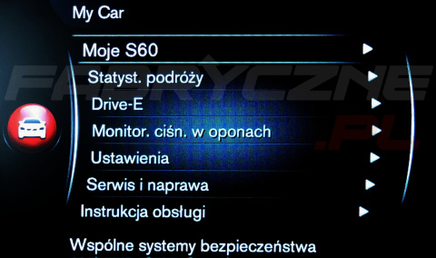 VOLVO SENSUS NAVIGATION (2014-2019) polskie menu, polski lektor, zmiana regionu