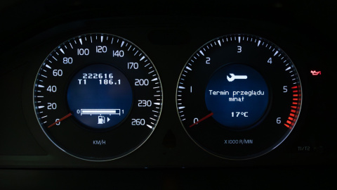 Volvo V70 (2007-2011) polskie menu w wyświetlaczu i liczniku