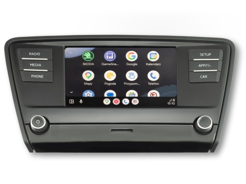 Aktywacja CarPlay i Android Auto SKODA FABIA III (MIB2GP)