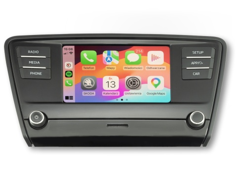 Aktywacja CarPlay i Android Auto SKODA FABIA III (MIB2GP)