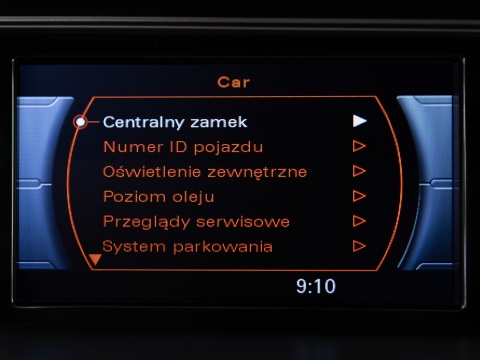 Audi A4 B8 (2007–2011) – Wgranie polskiego menu