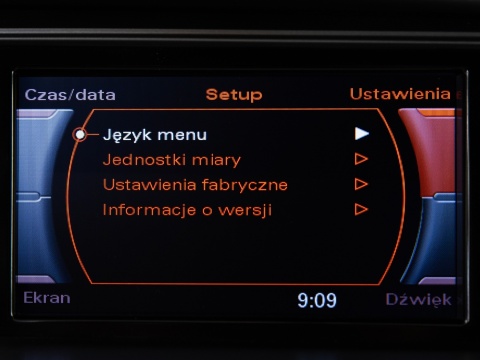 Audi A4 B8 (2007–2011) – Wgranie polskiego menu
