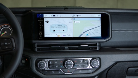 JEEP WRANGLER UCONNECT 5 HARMAN BECKER 12.3" polskie menu, polski lektor, zmiana regionu