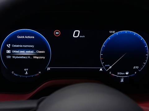 Maserati Grecale - polskie menu (zmiana regionu) | nawigacja, radio, sterowanie głosowe