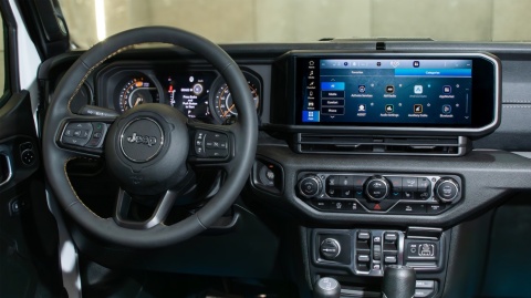 JEEP WRANGLER UCONNECT 5 HARMAN BECKER 12.3" polskie menu, polski lektor, zmiana regionu