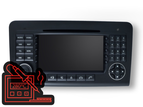 Naprawa Command NTG2 Mercedes (2004-2009r) | Serwis radia i ekranu
