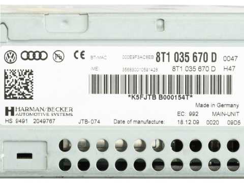 Repair of Audi MMI 3G Plus (3G+), 3G High & 3G Basic Radio | Navigation System Repair