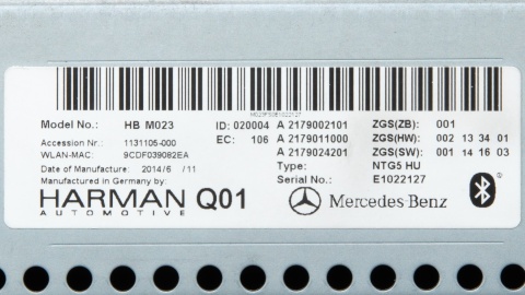 Serwis NTG5 Harman Becker Mercedes-Benz S-Klasa / S-Coupe (2014-2018) – Naprawa Radia i Nawigacji