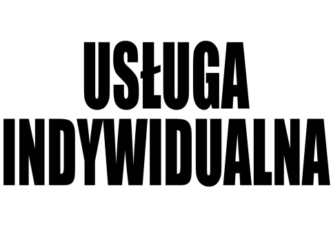 PRODUKT/USŁUGA INDYWIDUALNA