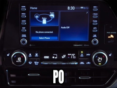 Zmiana jednostek temperatury klimatyzacji z °F na °C w autach Toyota z USA