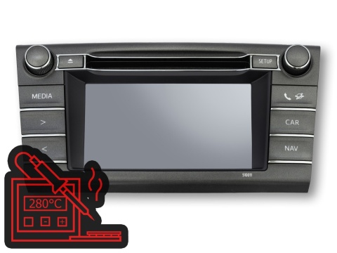 Repair of 86140-42210 (510011) Toyota RAV4 (2013–2018) | Radio Service