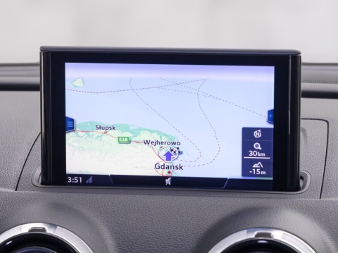 Audi A3 (2012-2020r.) - polskie menu (zmiana regionu) | mapy europy, radio