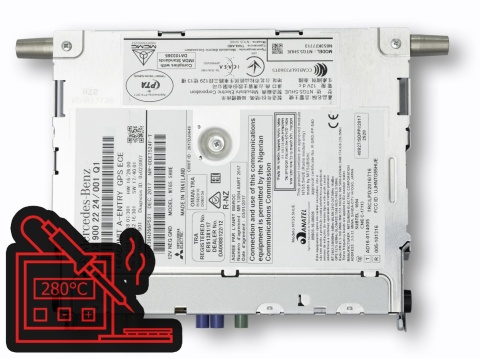 NTG 5.5 HUE Service – Mercedes C-Class, S-Class, G-Class, E-Class, CLS, GLC | Radio / Navigation Repair