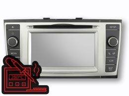 Toyota 86140-05110 Radio Repair | CV-VS64F2AE Navigation Service | Toyota Avensis (2011–2014)