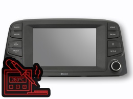 Radio Repair Hyundai Kona (2017-2021r.) | AD10J9EE Service
