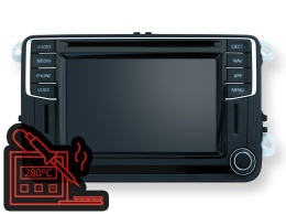 Radio Volkswagen (MIB STD2 PQ) NAPRAWA SERWIS