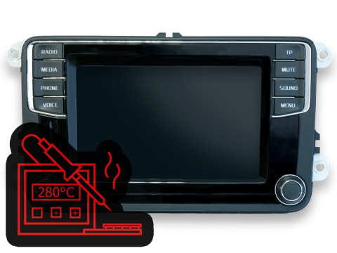 Radio Skoda (MIB STD2 PQ) NAPRAWA SERWIS