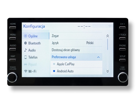 Aktywacja CarPlay / Android Auto Toyota Corolla RAV4 bez wymiany