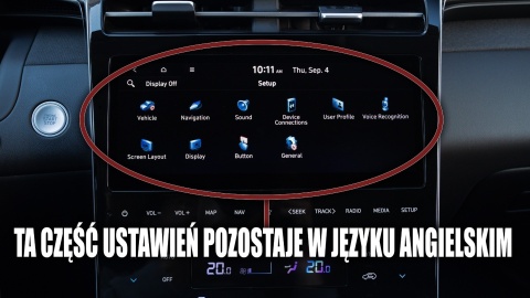 Hyundai Tucson IV (2020-2025) POLSKIE MENU, MAPY, SYNTEZA RADIOWA
