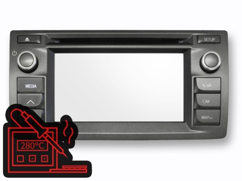 Repair / Service of Toyota Auris Radio / Navigation Unit 86140-02280 (2012–2015)