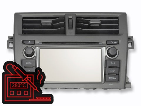 Toyota Verso S Radio Repair 100274 / 86140-52210 | 2014–2015