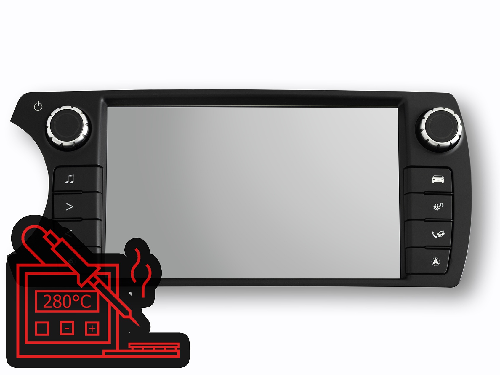 Toyota Yaris 86140-0D100 Fujitsu Ten factory radio repair