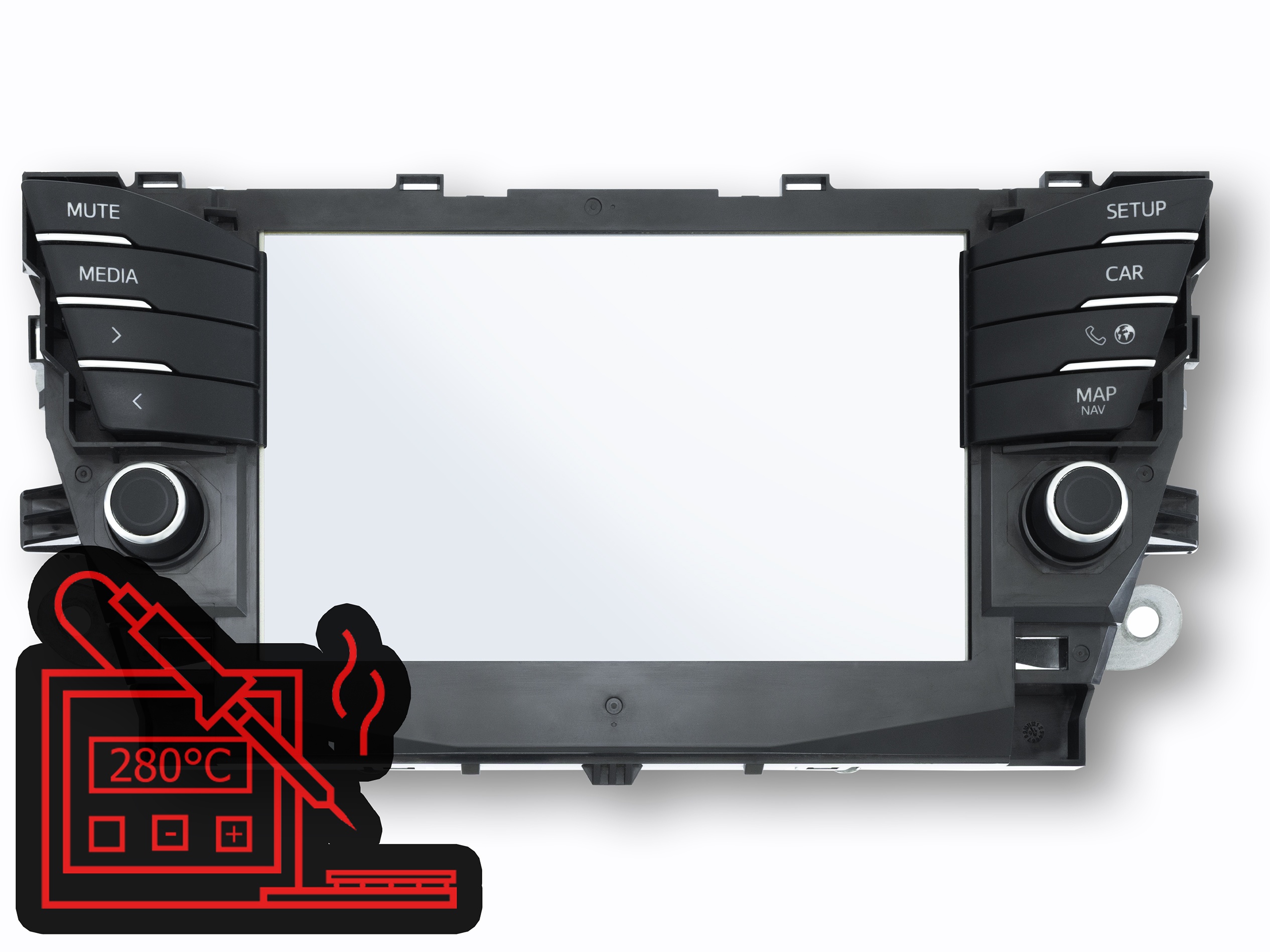 Toyota Avensis 86140-05200 Panasonic CV-VS65F0AE navigation repair